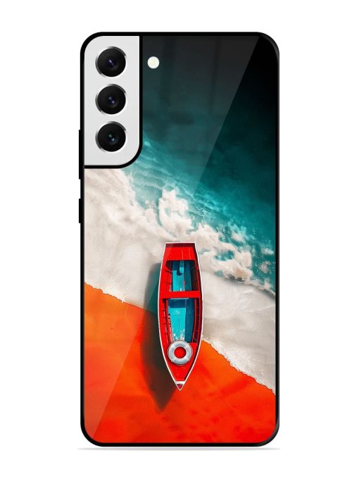 Crimson Tide Glossy Soft Edge Case for Samsung Galaxy S21 Fe (5G) Chachhi