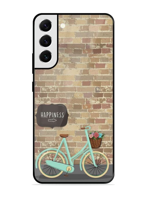 Pedaling Towards Happiness Glossy Soft Edge Case for Samsung Galaxy S21 Fe (5G) Chachhi