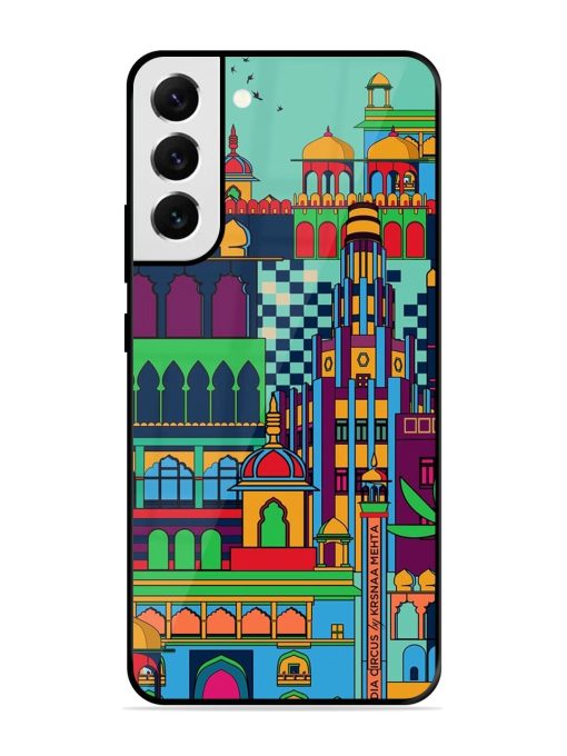 Indian Tapestry Glossy Soft Edge Case for Samsung Galaxy S21 Fe (5G) Chachhi