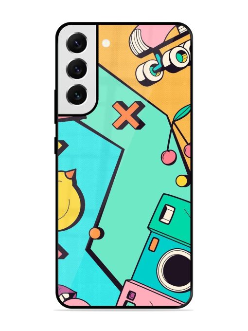 Retro Remix Glossy Soft Edge Case for Samsung Galaxy S21 Fe (5G) Chachhi