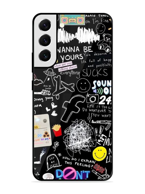 Doodle Diary Glossy Soft Edge Case for Samsung Galaxy S21 Fe (5G) Chachhi