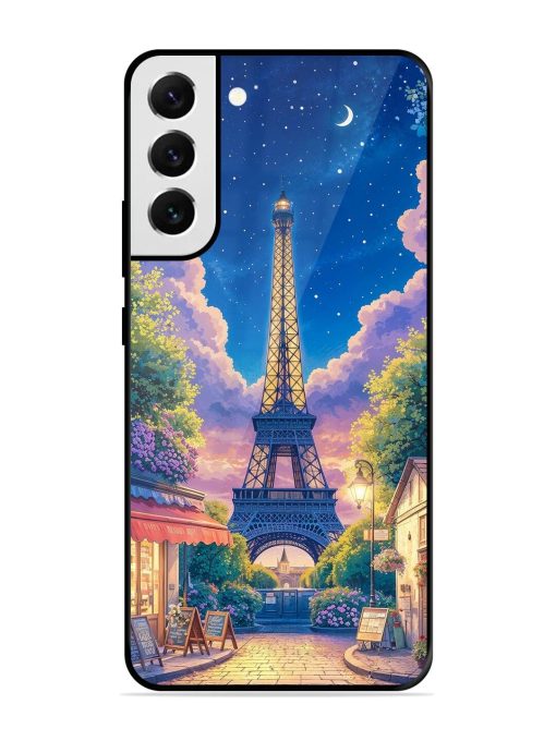 Twilight In Paris Glossy Soft Edge Case for Samsung Galaxy S21 Fe (5G) Chachhi