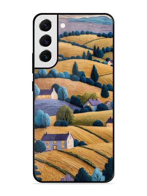 Rolling Hilltop Haven Glossy Soft Edge Case for Samsung Galaxy S21 Fe (5G) Chachhi