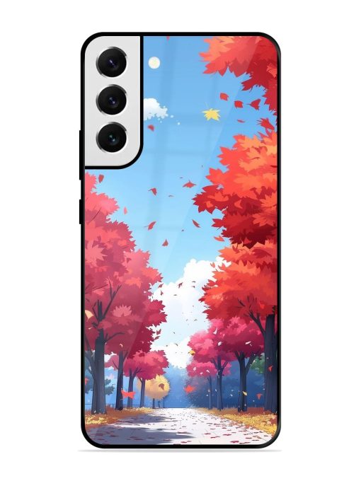 Autumn'S Embrace Glossy Soft Edge Case for Samsung Galaxy S21 Fe (5G) Chachhi