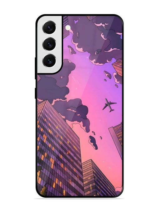 Urban Twilight Glossy Soft Edge Case for Samsung Galaxy S21 Fe (5G) Chachhi