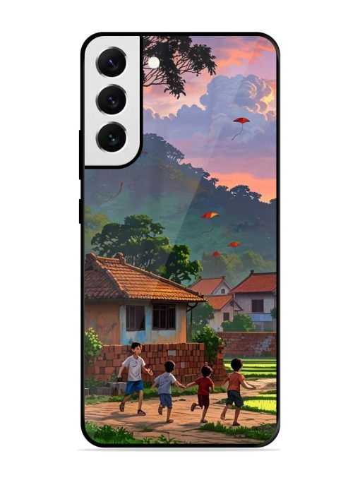 Sunset Play Glossy Soft Edge Case for Samsung Galaxy S21 Fe (5G) Chachhi