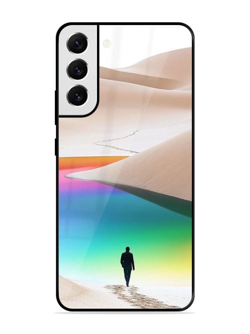 Desert Dreams Glossy Soft Edge Case for Samsung Galaxy S21 Fe (5G) Chachhi