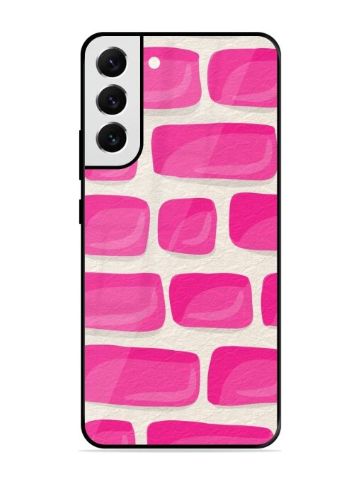 Pink Brick Wall Glossy Soft Edge Case for Samsung Galaxy S21 Fe (5G) Chachhi