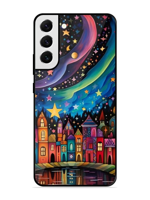 Starlit Village Glossy Soft Edge Case for Samsung Galaxy S21 Fe (5G) Chachhi