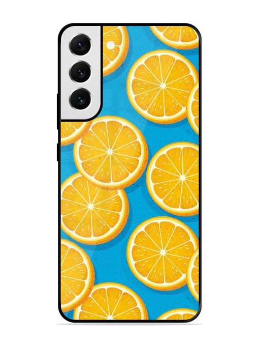 Citrus Symphony Glossy Soft Edge Case for Samsung Galaxy S21 Fe (5G) Chachhi