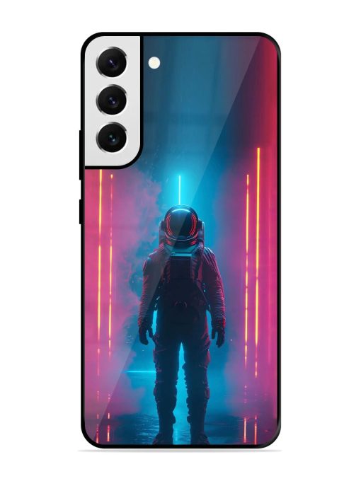 Neon Astronaut Glossy Soft Edge Case for Samsung Galaxy S21 Fe (5G) Chachhi