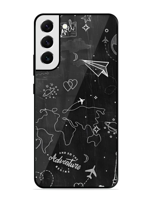 Wanderlust Sketchbook Glossy Soft Edge Case for Samsung Galaxy S21 Fe (5G) Chachhi