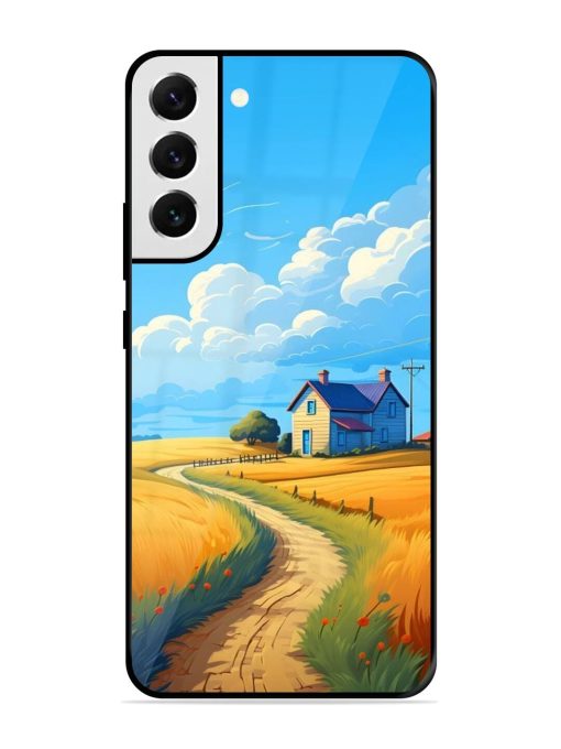 Countryside Cottage Glossy Soft Edge Case for Samsung Galaxy S21 Fe (5G) Chachhi