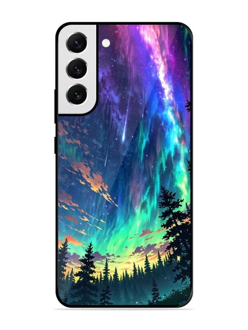 Cosmic Canvas Glossy Soft Edge Case for Samsung Galaxy S21 Fe (5G) Chachhi