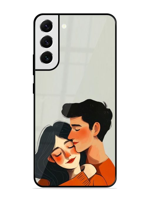 Craft Couples Glossy Soft Edge Case for Samsung Galaxy S21 Fe (5G) Chachhi