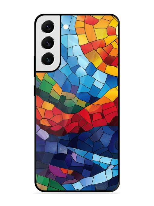 Mosaic Sunset Glossy Soft Edge Case for Samsung Galaxy S21 Fe (5G)