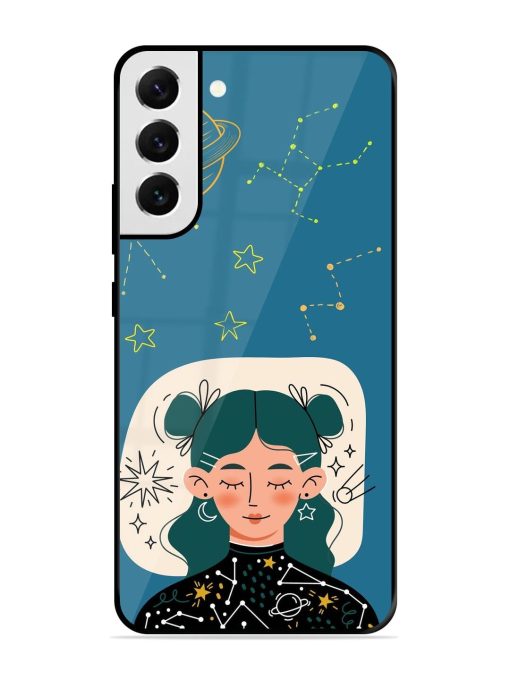 Cosmic Daydreamer Glossy Soft Edge Case for Samsung Galaxy S21 Fe (5G) Chachhi