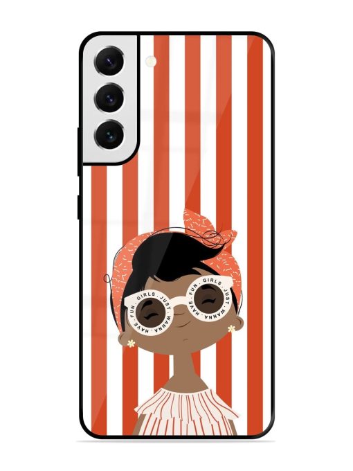 Girls Just Wanna Have Fun Glossy Soft Edge Case for Samsung Galaxy S21 Fe (5G) Chachhi