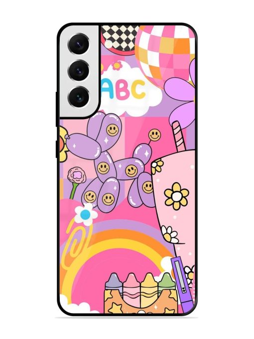 Whimsical Y2K Chaos Glossy Soft Edge Case for Samsung Galaxy S21 Fe (5G) Chachhi