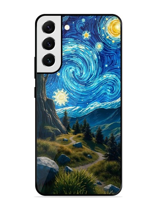 Starry Night In The Shire Glossy Soft Edge Case for Samsung Galaxy S21 Fe (5G)