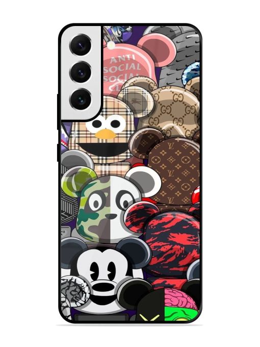 Streetwear Bearbrick Extravaganza Glossy Soft Edge Case for Samsung Galaxy S21 Fe (5G) Chachhi