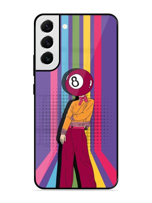 Eight Ball Fashionista Glossy Soft Edge Case for Samsung Galaxy S21 Fe (5G) Chachhi