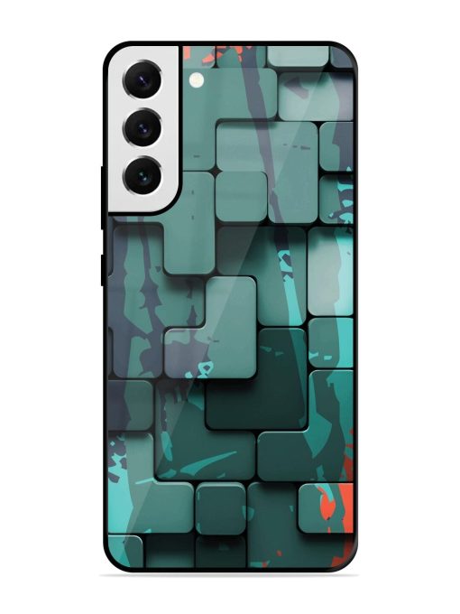 Abstract Geometric Mosaic Glossy Soft Edge Case for Samsung Galaxy S21 Fe (5G) Chachhi