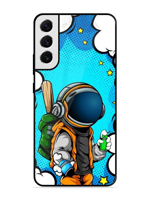 Space Graffiti Artist Glossy Soft Edge Case for Samsung Galaxy S21 Fe (5G) Chachhi