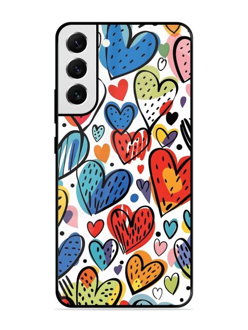 Heartfelt Harmony Glossy Soft Edge Case for Samsung Galaxy S21 Fe (5G) Chachhi