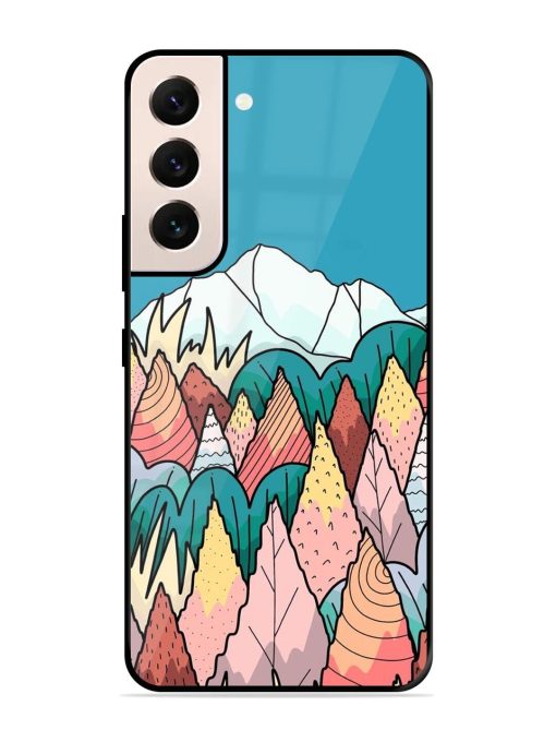 Mountain Dreamscape Glossy Soft Edge Case for Samsung Galaxy S21 Plus Chachhi