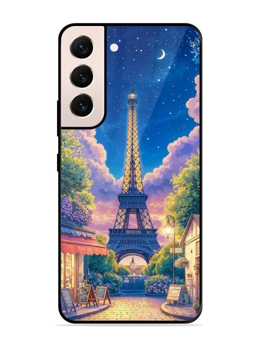 Twilight In Paris Glossy Soft Edge Case for Samsung Galaxy S21 Plus Chachhi