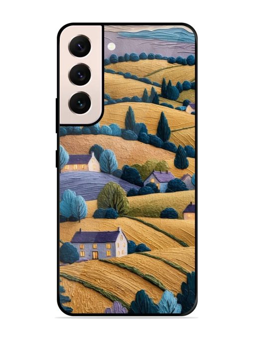 Rolling Hilltop Haven Glossy Soft Edge Case for Samsung Galaxy S21 Plus Chachhi