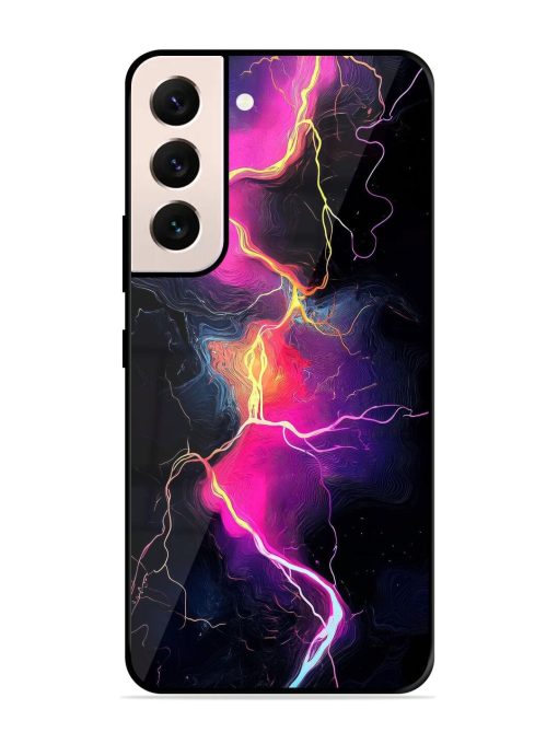 Electric Dreams Glossy Soft Edge Case for Samsung Galaxy S21 Plus Chachhi