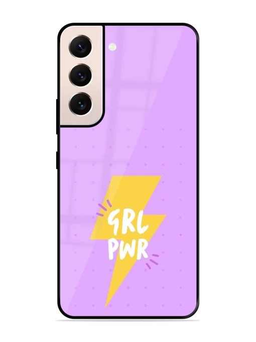 Girl Power Spark Glossy Soft Edge Case for Samsung Galaxy S21 Plus Chachhi