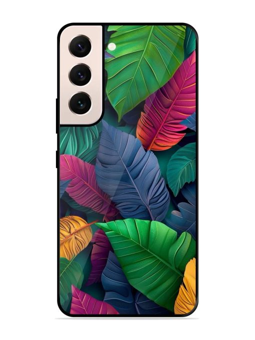 Tropical Tapestry Glossy Soft Edge Case for Samsung Galaxy S21 Plus Chachhi