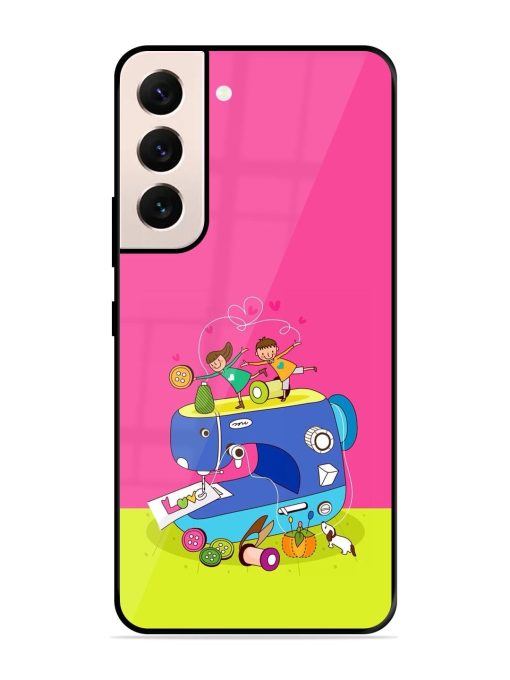 Sew Cute Glossy Soft Edge Case for Samsung Galaxy S21 Plus