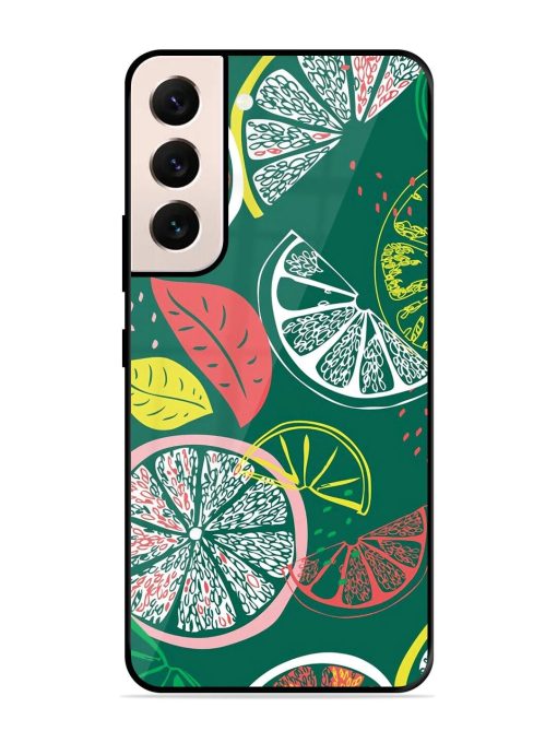 Citrus Symphony Glossy Soft Edge Case for Samsung Galaxy S21 Plus Chachhi