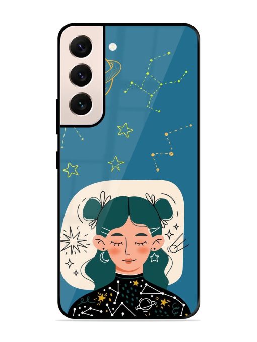 Cosmic Daydreamer Glossy Soft Edge Case for Samsung Galaxy S21 Plus Chachhi