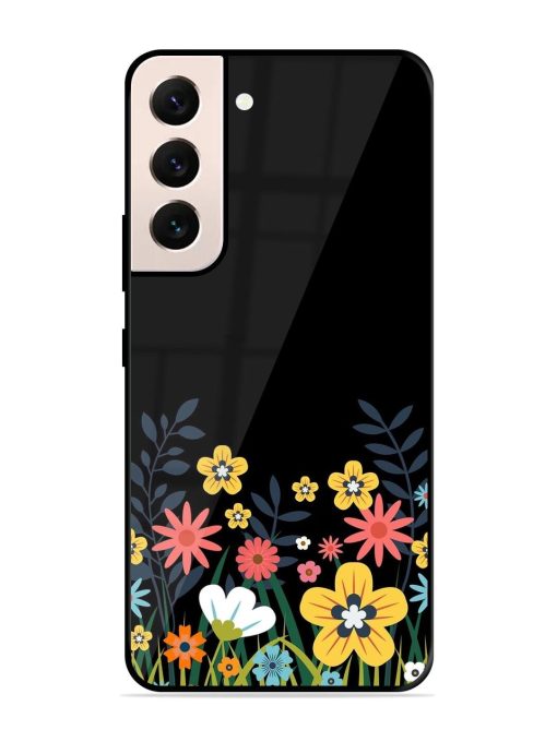 Floral Night Sky Glossy Soft Edge Case for Samsung Galaxy S21 Plus Chachhi