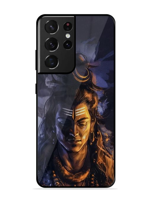 Lord Shiva Glossy Soft Edge Case for Samsung Galaxy S21 Ultra Chachhi