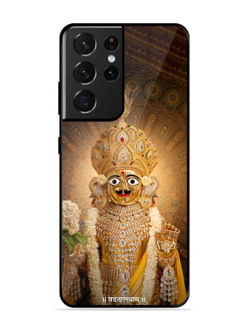 Hare Krishna Maharaj Glossy Soft Edge Case for Samsung Galaxy S21 Ultra Chachhi