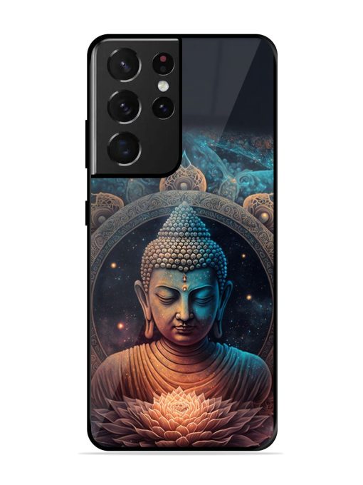 The Buddha Art Glossy Soft Edge Case for Samsung Galaxy S21 Ultra