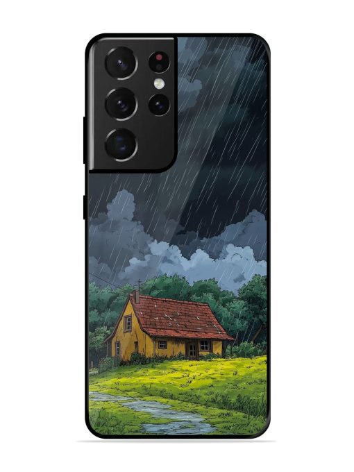 Rainy Day Retreat Glossy Soft Edge Case for Samsung Galaxy S21 Ultra Chachhi