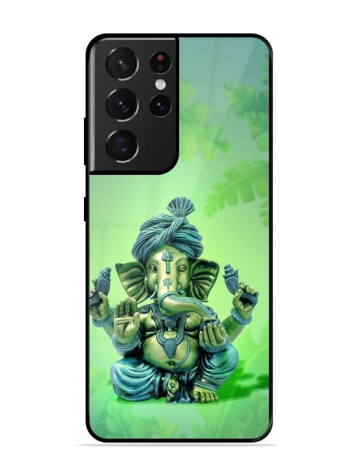 Ganesha, The Remover Of Obstacles Glossy Soft Edge Case for Samsung Galaxy S21 Ultra Chachhi