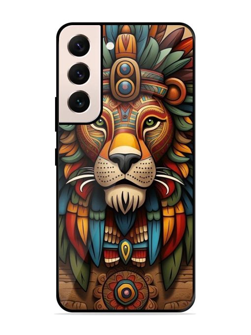 Aztec Majesty Glossy Soft Edge Case for Samsung Galaxy S22 (5G)