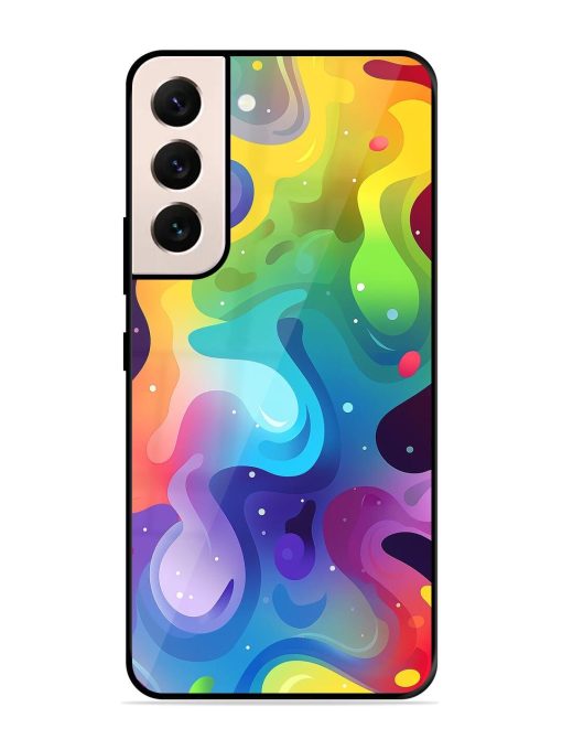 Rainbow River Glossy Soft Edge Case for Samsung Galaxy S22 (5G)