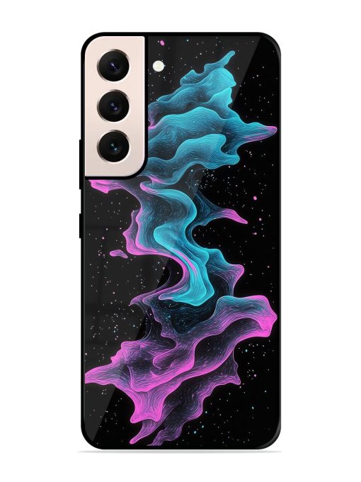 Cosmic Currents Glossy Soft Edge Case for Samsung Galaxy S22 (5G) Chachhi