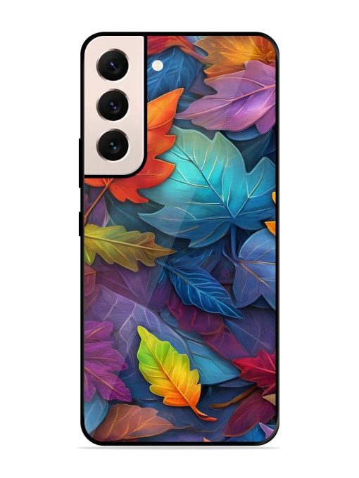 Autumn'S Embrace Glossy Soft Edge Case for Samsung Galaxy S22 (5G)