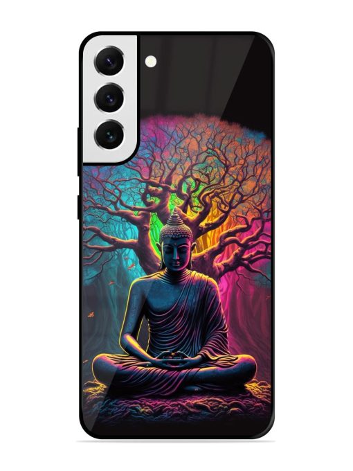 Enlightened Serenity Glossy Soft Edge Case for Samsung Galaxy S22 Plus Chachhi