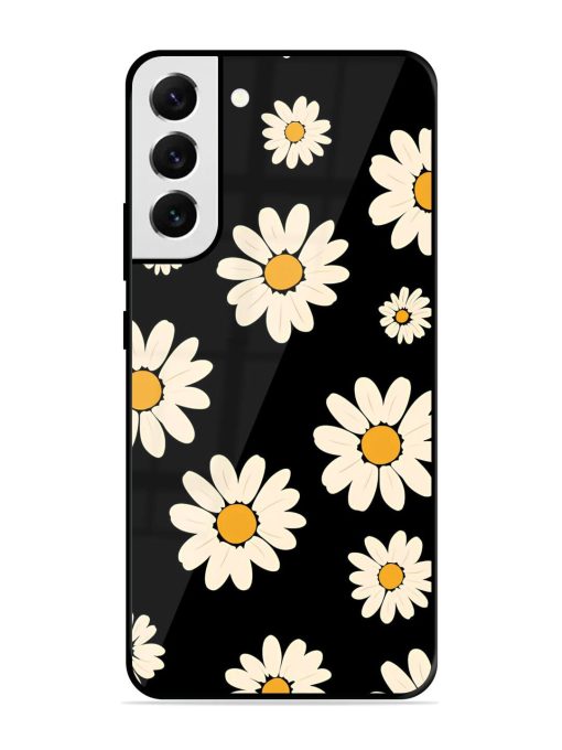 Daisies In The Night Glossy Soft Edge Case for Samsung Galaxy S22 Plus Chachhi